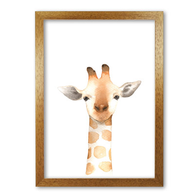 Forest Friends, Cute Giraffe - Painting