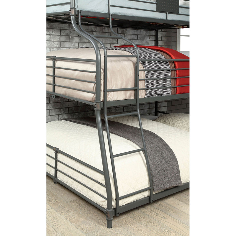 Hetrick Kids Twin Over Full Over Queen Bunk Bed