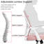 Mesh Desk Chair with Flip-up Armrest-273900932