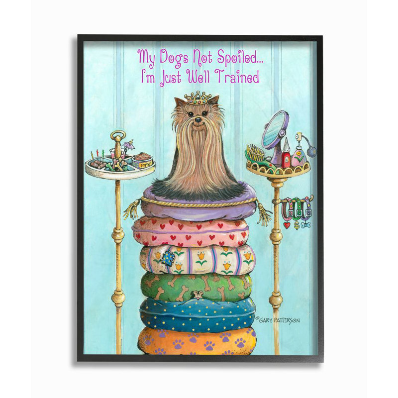 « not abîméed art drawings looked drawing animal design dog design » par gary patterson, impression, H 20 po x l 16 po