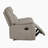  Solida 39.5" Modern & Contemporary Polished Microfiber Reclining Chair with Contrast Piping & Tab Pull Reclining-1648644323