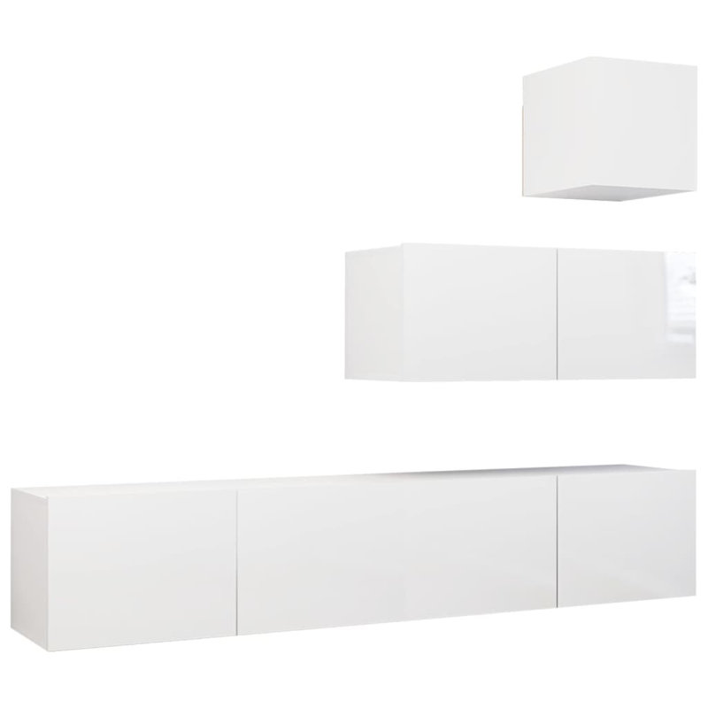 Blackmun TV Stand for TVs up to 88", Concrete Grey, 160cm