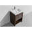 Ovando 23.6 " W Freestanding Standard Free Standing Single Double Single Vanity Bathroom Vanity With Acrylic Top-1149241128