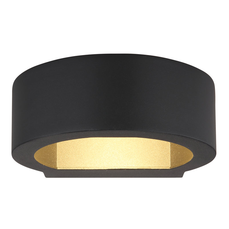 Chev Aluminium LED Flush Mounted Sconce