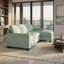Canapé modulaire moderne en L pour salon, chambre à coucher et appartement-129704041