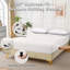 Protège-matelas imperméable ultrasonique Diamond Grid blanc taille T-119666448-123751498