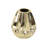 Gold Ceramic Decorative Vase with Varying Patterns Set-618320508