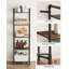 Aliha 129.5cm H Metal Standard Bookcase-1436937070-1436937065