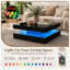 Charvez Square High Gloss LED Coffee Table with Open Storage-688356388-714213040