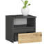 Resmi 40cm W Particle Board Bedside Table-1544223242-1544223243