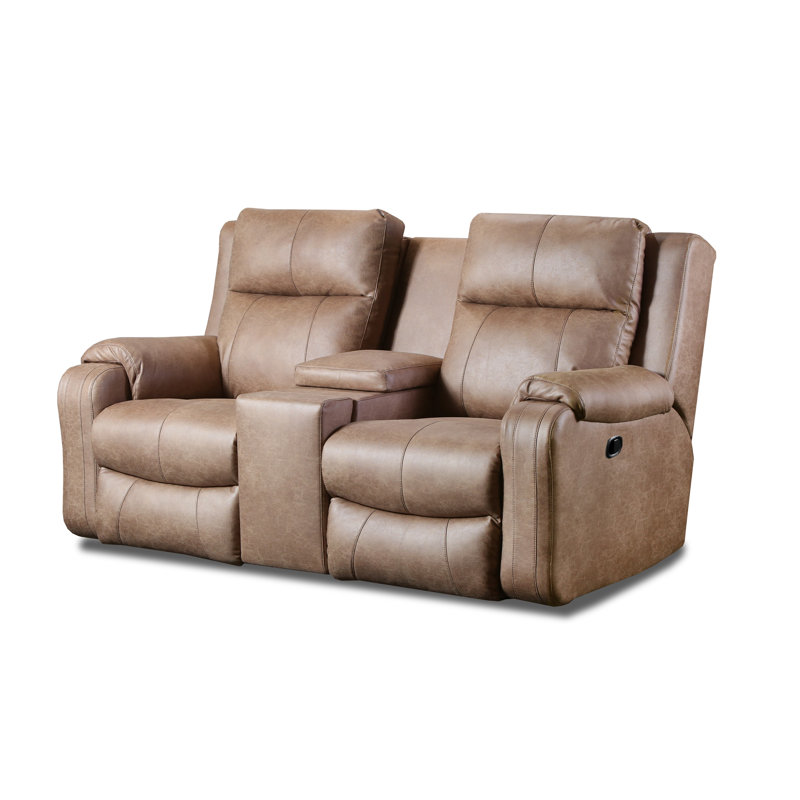 Causeuse avec appui-tête Contour Power, Brun, Manuel
