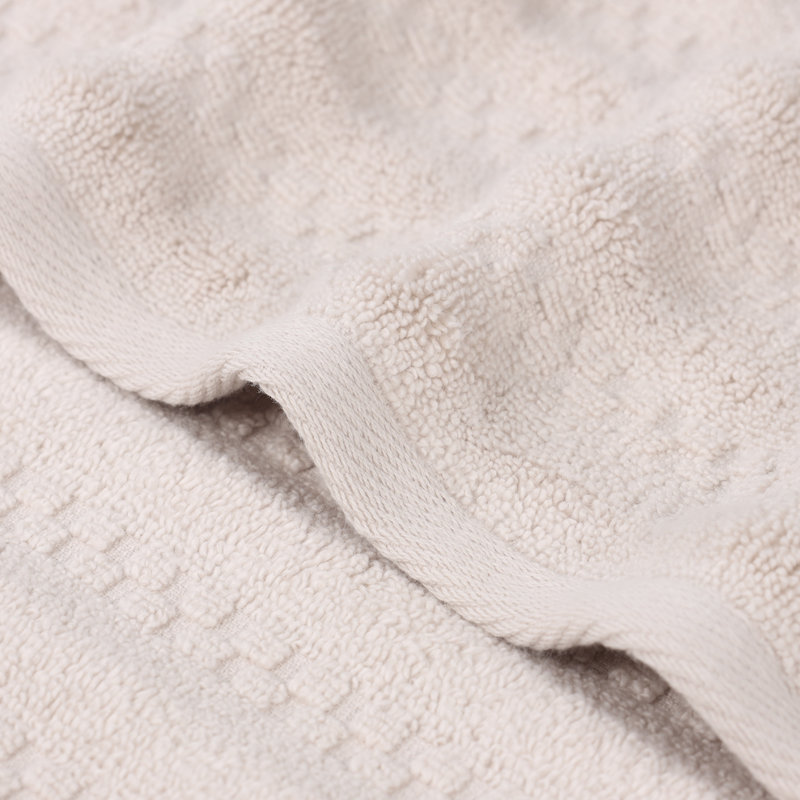 Draps de bain en coton doux Zero Twist, Argent argent
