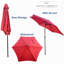 Parasol de patio 9 pi 9 pi
