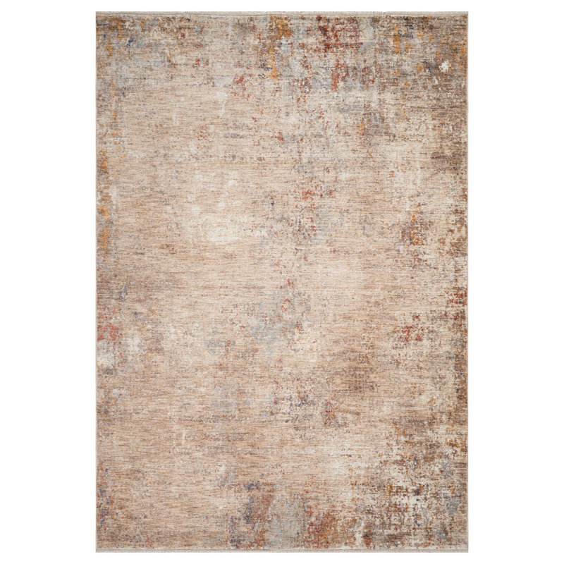 Albany Power-Loom Arieya Design Polyester Area Rug, Rectangle 7'9" x 9'9"
