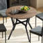 Lamberto Round Metal Base Dining Table-466641099