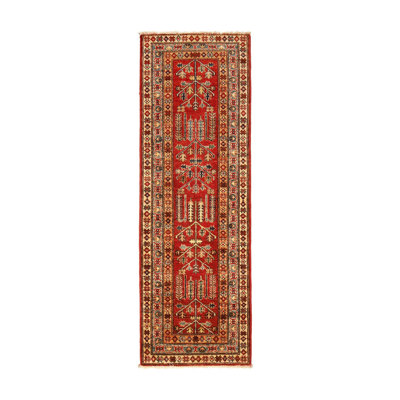 Runner  Runner 2' X 6' Wool Area Rug
