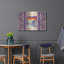 «Sunset Chair Palm» par James Mazzotta, art mural en métal-2043359048
