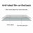 65x21in Full Body Mirror with Lights Full length mirror wall hanging type
