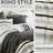 7 Piece Stripe Bedding - King Size. Microfiber Fabric. Ensures A Restful Night. And . Fascinating Pattern. Matches Various Bedroom Styles. To Wrinkles Shrinkage. Easy Tidy King/ Bedding. 100%-126094419