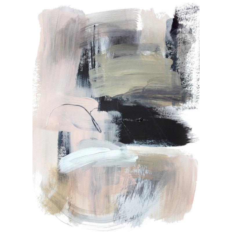 «Summer 2022 Subtle Gestures 1», reproduction encadrée sur papier par Hope Bainbridge, Cadre photo noyer, H 30 po x l 22 po