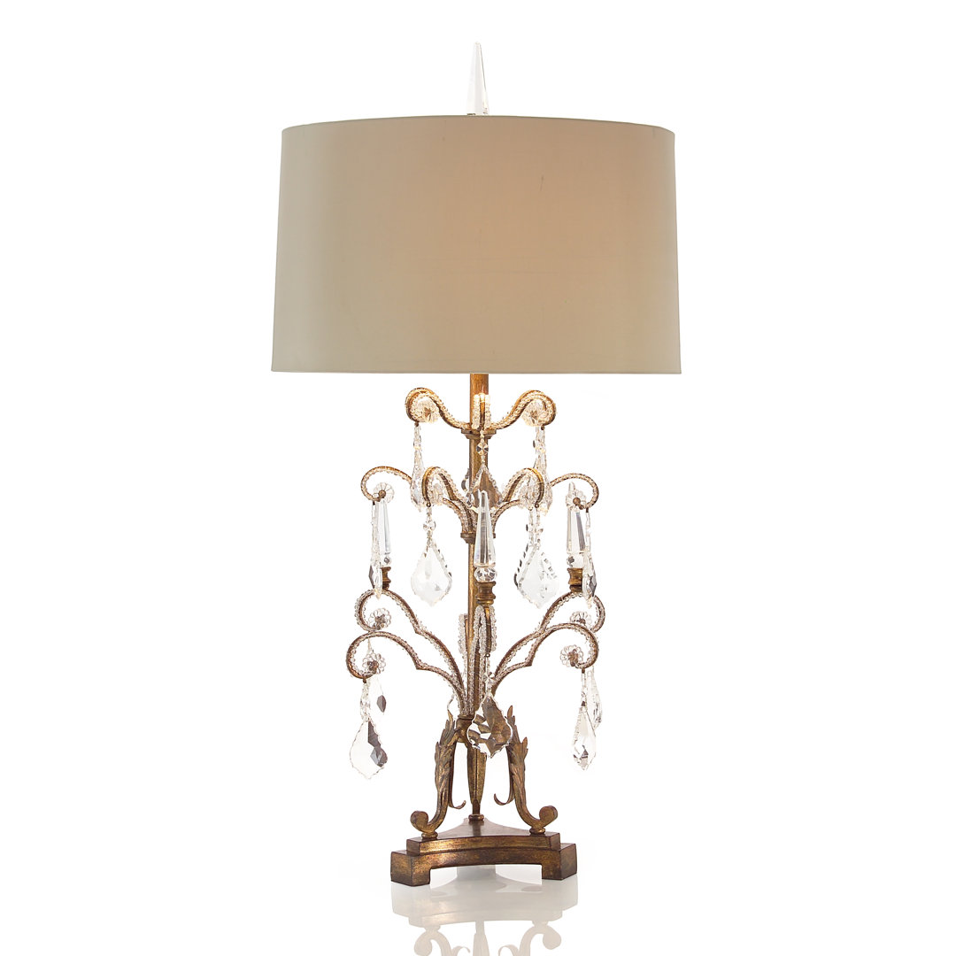 French Girandole Table Lamp John-Richard