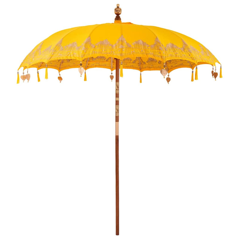 Parasol, 260cm H x 215cm W x 215cm D