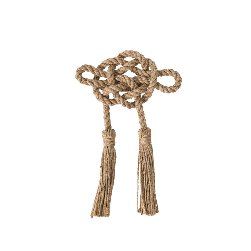 Mystic Knot Napkin Ring, Taupe