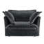 Chaises d'appoint rembourrées avec coussins Harriman