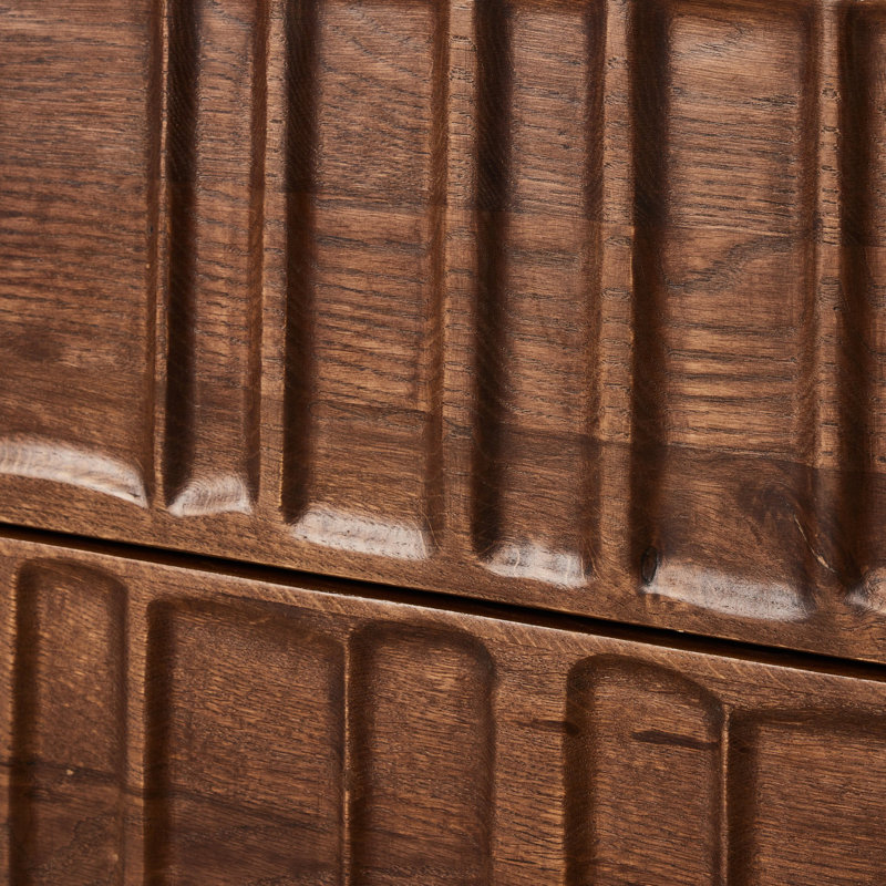 Ezri Nightstand-Cocoa Oak, Cocoa