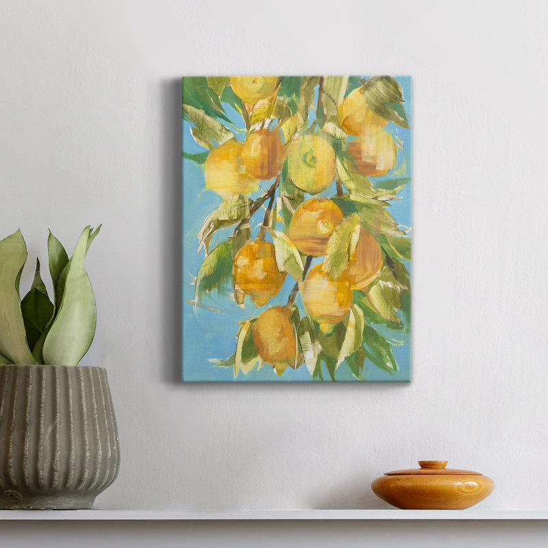 " LOVELY LEMON ", 20" H x 16" W x 1" D