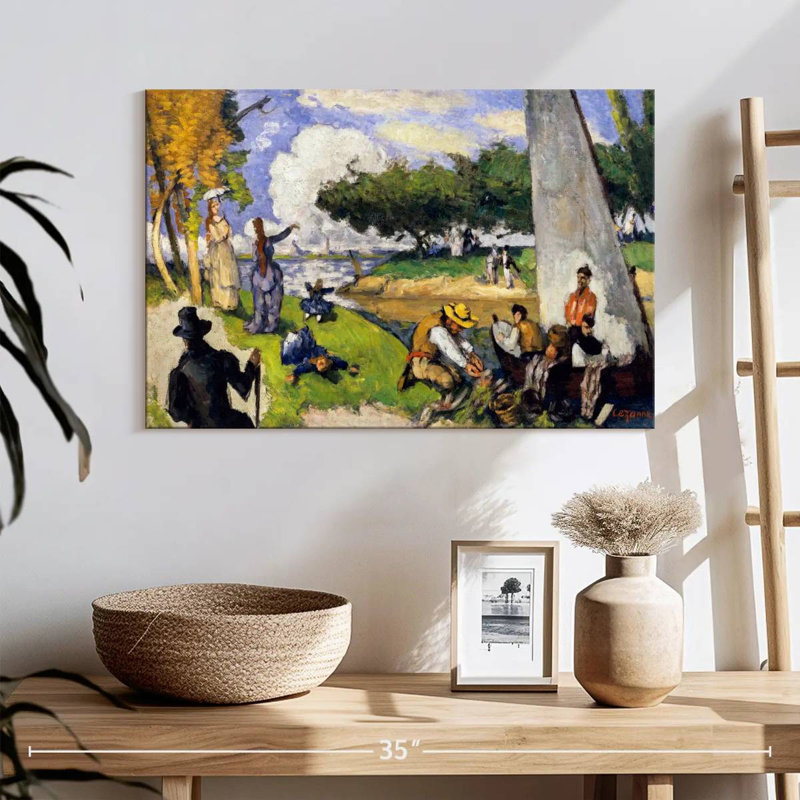 The Fishermen, 16" H x 24" W
