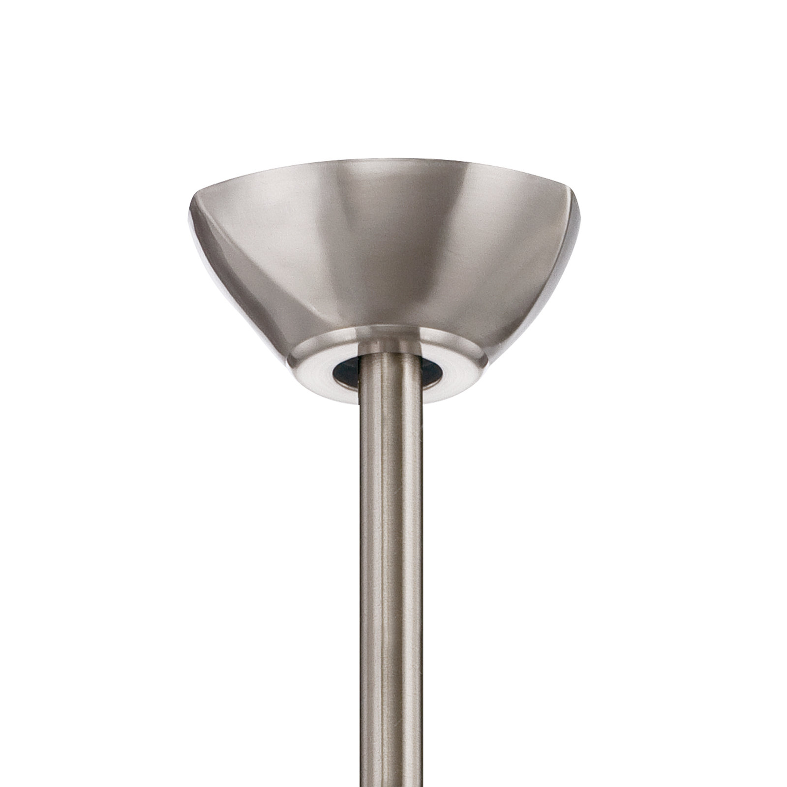 60" 3 - Blade Propeller Ceiling Fan with Remote Control, Brushed Nickel