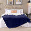 Reversible Sherpa Fleece Blanket - Ultra-Soft, Warm & Cozy All-Season Comfort -121295343-121295348