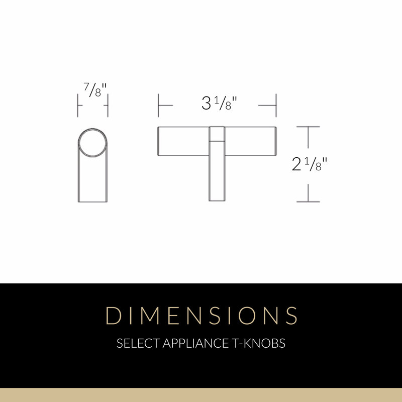 Select Bar Knob, Satin Nickel