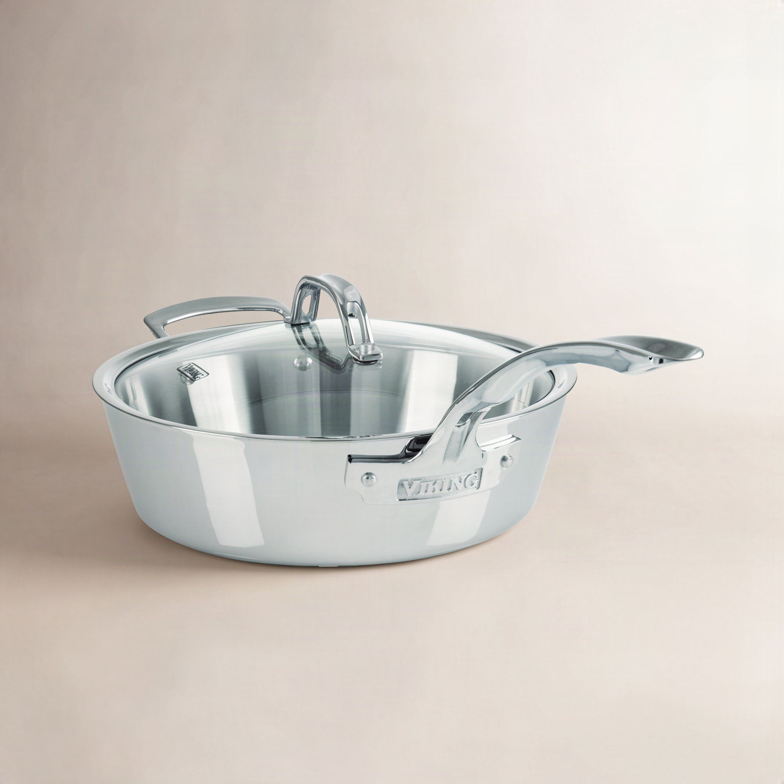 Viking Contemporary 3-Ply Sauté Pan, 3.6 Quart