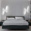 Elegant 44.5cm White LED Wall Sconce-974065165