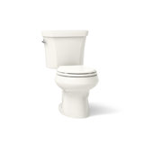 Wellworth™ 1.6 GPF Round Two-Piece Toilet (Seat Not Included)