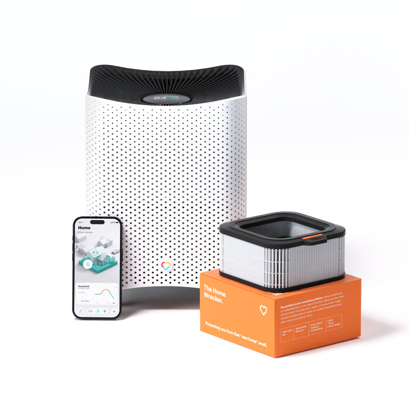 Mila Air Purifier with Home Wrecker Filter for Home Projects