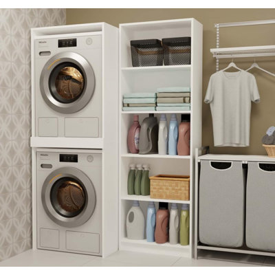 Manufactured Wood Laundry Room Organiser