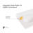 25" Single Bathroom Vanity Top in White with Sink