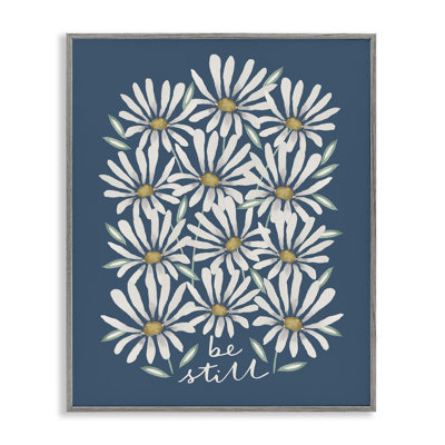 Be Still Daisy - chaise bleue Bénédiction bg-114