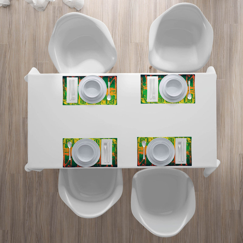 Polyester Cities & Maps Rectangle Placemat