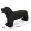Banc d'extérieur MGO DOG Bench, noir mat + noir, aucun assemblage requis