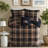Cozy King Bedding Sets, Plush Sherpa Polyester, Rustic Home Style