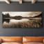 Calm Lake - Toile tendue avec châssis - Prêt à accrocher-261079875
