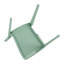 Chaise d'appoint empilable en polypropylène vert l 23,6 po x P 21,3 po x H 32,5 po Summer (ensemble de 4)