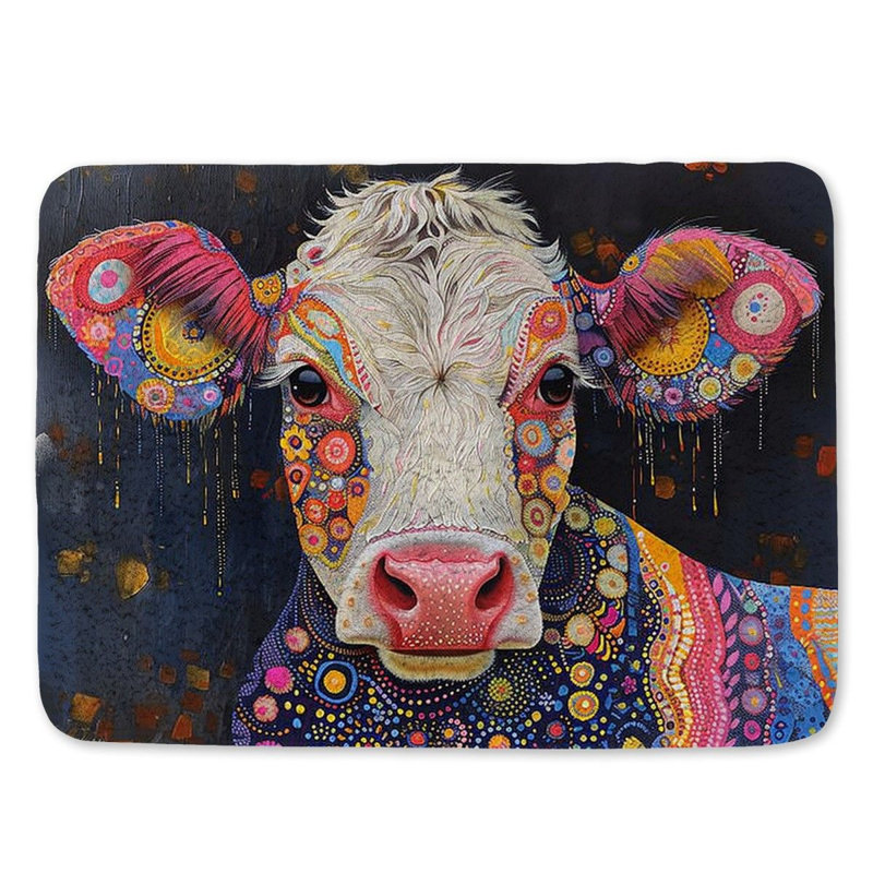 Lazariah Microfiber / Microsuede Non-Slip Bath Mat, 17"W x 24"L