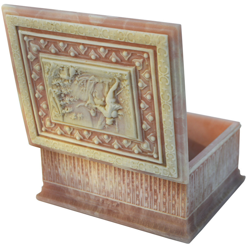 Handmade Stone Decorative Box