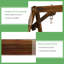 Balancelle Crichton en bois (sans balançoire suspendue)-2093463914-2085127971