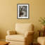 «Jesus marchant sur la mer» par William Brassey, impression d'art mural en bois encadré-638183706